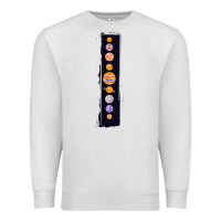 Oatmeal Heather Planets Colour Premium Sweatshirt - Bettercallsaul