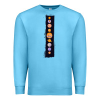 Ocean Blue Planets Colour Premium Sweatshirt - Bettercallsaul