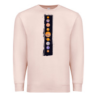 Pale Pink Planets Colour Premium Sweatshirt - Bettercallsaul