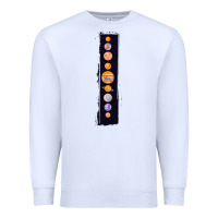 White Planets Colour Premium Sweatshirt - Bettercallsaul