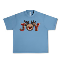 Pebble Blue joy reindeer Urban Heavy Tee - AdoDesignShop