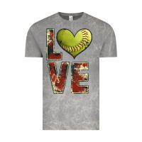Cloud Rock softball love Vintage Tee - JahusDesignShop