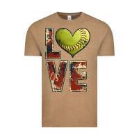 Softball Love Vintage Tee | Teevron