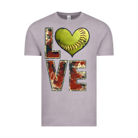 Vintage Zinc softball love Vintage Tee - JahusDesignShop