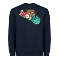 Navy cowboy hat Heavyweight Sweatshirt - AdoDesignShop