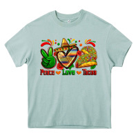 Arona peace love tacos Heavy Core Tee - Zillion Design Studio