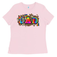 Bubblegum Pink dad pride Ladies Tee - Zillion Design Studio
