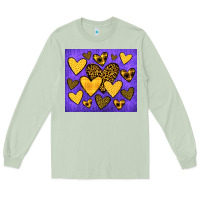 Matcha team spirit color purple and gold Long Sleeve Tee - JahusDesignShop