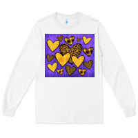 White team spirit color purple and gold Long Sleeve Tee - JahusDesignShop