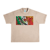 French Oak mexico flag cowhide leopard sunflower and roses licanse  plate Urban Heavy Tee - Artiststas