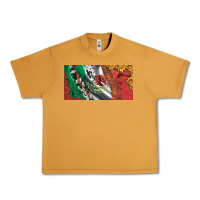 Peanut Butter mexico flag cowhide leopard sunflower and roses licanse  plate Urban Heavy Tee - Artiststas