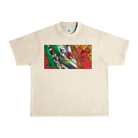 Sandshell mexico flag cowhide leopard sunflower and roses licanse  plate Urban Heavy Tee - Artiststas