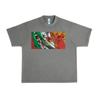 Tornado mexico flag cowhide leopard sunflower and roses licanse  plate Urban Heavy Tee - Artiststas