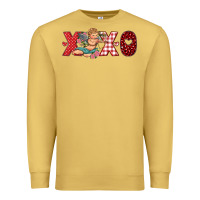 Antique Gold xoxo cupid Premium Sweatshirt - RanaPortraitStore
