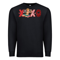 Black xoxo cupid Premium Sweatshirt - RanaPortraitStore