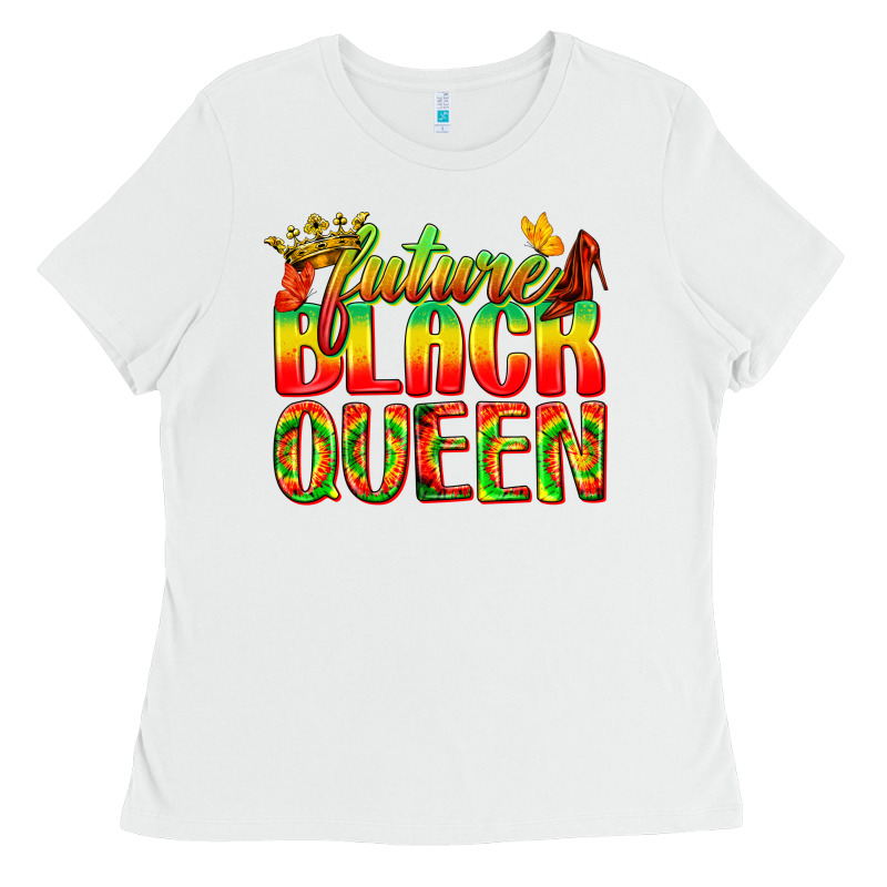 Future Black Queen Ladies Tee by texasbilliewilder | Teevron