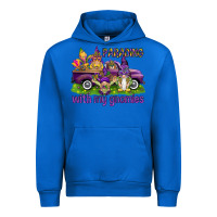 Cobalt Parading with my gnomies Urban Hoodie - HowdyJamesFarm