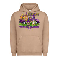 Pigment Burro Parading with my gnomies Urban Hoodie - HowdyJamesFarm