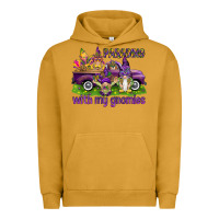 Pigment Peanut Butter Parading with my gnomies Urban Hoodie - HowdyJamesFarm