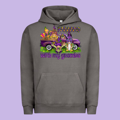 Parading With My Gnomies Urban Hoodie Designed By Howdyjamesfarm