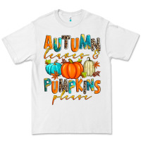 White autumn leaves and pumpkins please Premium Tee - Zillion Design Studio