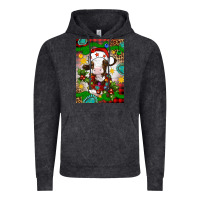 Vintage Black christmas cow air freshener Vintage Hoodie - Artiststas