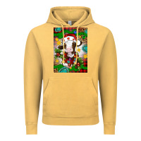 Vintage Mustard christmas cow air freshener Vintage Hoodie - Artiststas