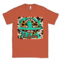 Copper libra turquoise cowhide Classic Tee - RanaPortraitStore