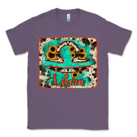 Lavender libra turquoise cowhide Classic Tee - RanaPortraitStore