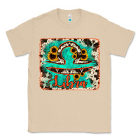 Mushroom libra turquoise cowhide Classic Tee - RanaPortraitStore