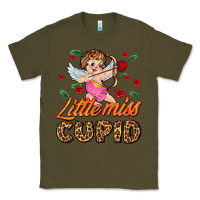 Army Green little miss cupid Classic Tee - AdoDesignShop