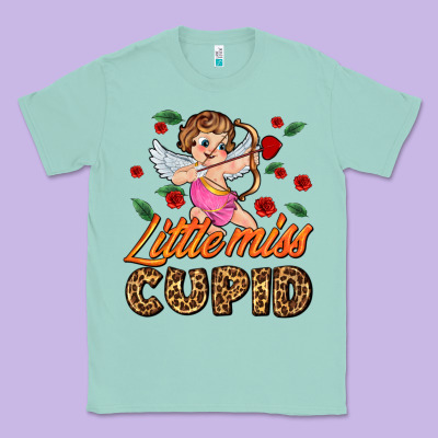 Little Miss Cupid Classic Tee Designed By Adodesignshop