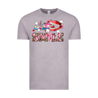 Vintage Zinc smile with teeth and brush Vintage Tee - AdoDesignShop