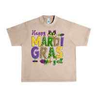 French Oak happy mardi gras y'all Urban Heavy Tee - AdoDesignShop