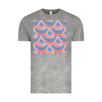 Cloud Rock american flag seamless pattern Vintage Tee - BundleAndBundleShop