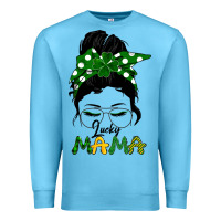 Ocean Blue Lucky Mama Premium Sweatshirt - Bettercallsaul