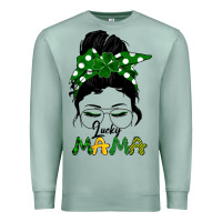 Seafoam Lucky Mama Premium Sweatshirt - Bettercallsaul