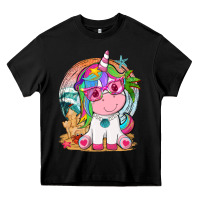 Black summer unicorn tbw Heavy Core Tee - texasbilliewilder