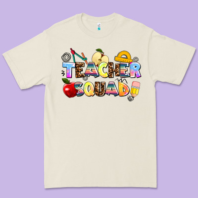 Teacher Squad Premium Tee Designed By Adodesignshop