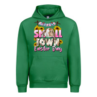 Emerald Small town Easter Day Urban Hoodie - CowGirlArtShop