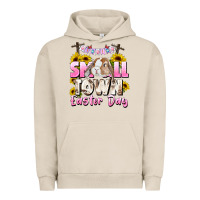 Pigment French Oak Small town Easter Day Urban Hoodie - CowGirlArtShop