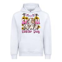 White Small town Easter Day Urban Hoodie - CowGirlArtShop