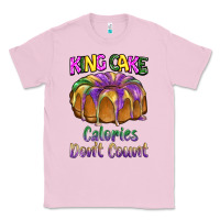 Bubblegum Pink mardi gras king cage calories don't count Classic Tee - BarkalooDesign