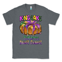 Charcoal Heather mardi gras king cage calories don't count Classic Tee - BarkalooDesign