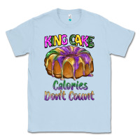 Dusty Blue mardi gras king cage calories don't count Classic Tee - BarkalooDesign