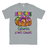 Heather Grey mardi gras king cage calories don't count Classic Tee - BarkalooDesign