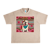 French Oak british bulldog floral serape tumbler Urban Heavy Tee - Artiststas