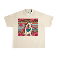 Sandshell british bulldog floral serape tumbler Urban Heavy Tee - Artiststas