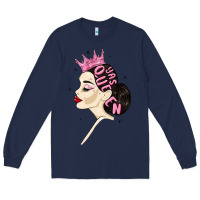 Navy yas queen Long Sleeve Tee - MaliasSmallBusiness