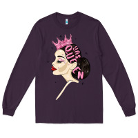 Plum yas queen Long Sleeve Tee - MaliasSmallBusiness